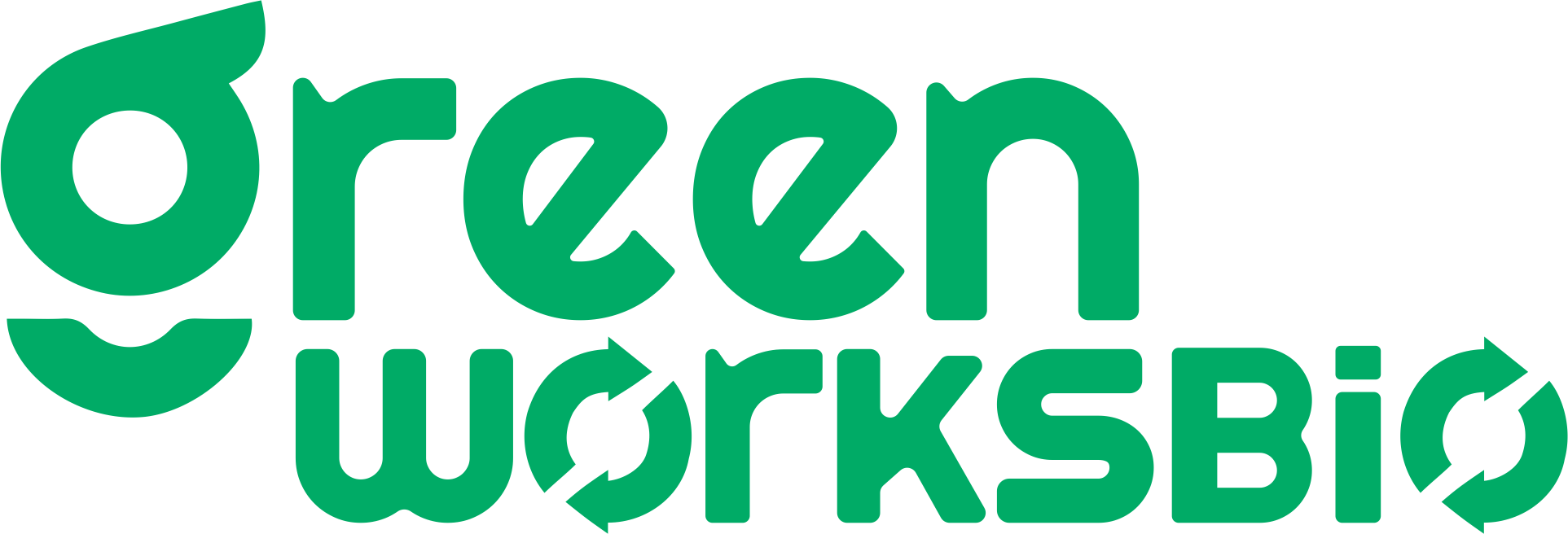Greenworks bio logo