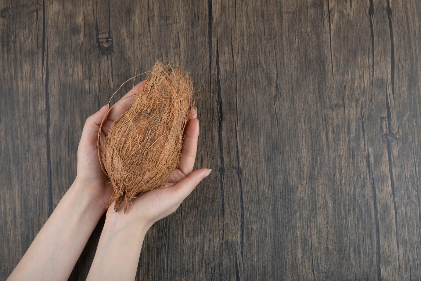 Photography of coconut husk