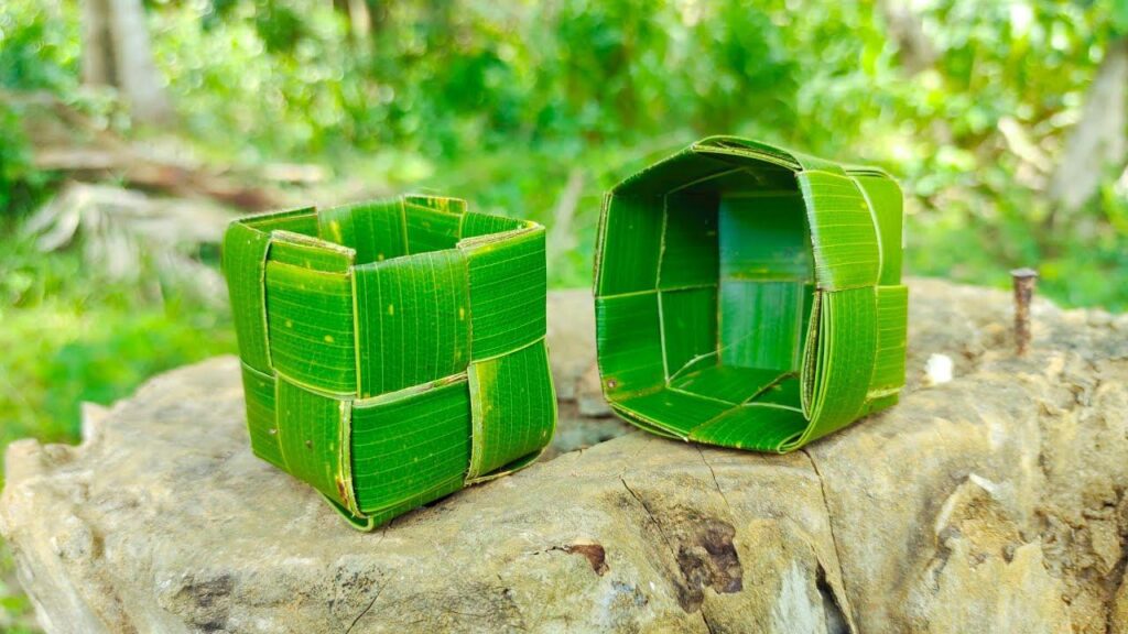 Bamboo and Palm Leaf Packaging
