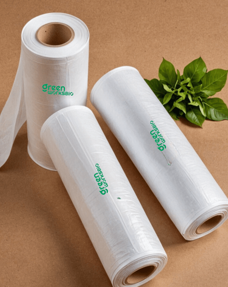 Compostable bag rolls
